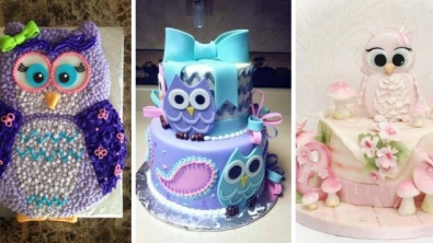 Illustration : 15 incredible cakes inspired by owls... &quot;Who&quot; comes up with such great things?