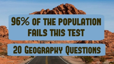 Illustration : "Only 4 percent Of The Population Can Pass This Geography Test"