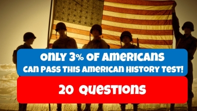 Illustration : "Only 3 percent Of Americans Can Pass This American History Test"