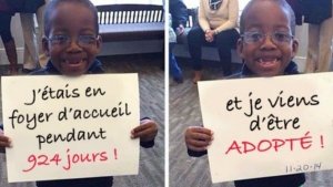 Illustration : "These 15 kids have finally just been adopted. Photos that will melt your heart!"