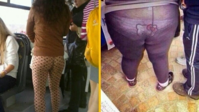 Illustration : Wearing leggings can quickly turn into a disaster! Between laughter and embarrassment, these 11 photos are proof!