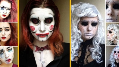 Illustration : 30 faces for the same person! This young lady’s surreal makeup is awesome!