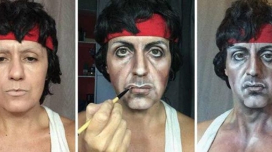 Illustration : Thanks to makeup, she transforms into 12 celebrities! This is amazing...