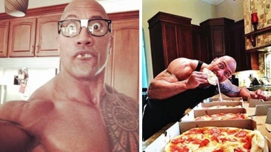 Illustration : "The 17 coolest photos of Dwayne Johnson posted on Instagram"