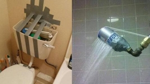 Illustration : "18 photos of DIY fails!"