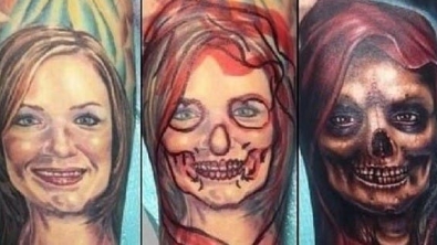 Illustration : Top 16 tattoos done while in love, covered up after they broke up!