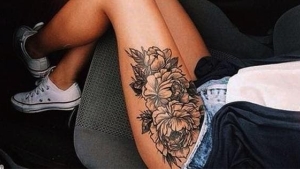 Illustration : "17 leg tattoo ideas that will rock your world!"