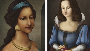 Illustration : "10 Disney princesses imagined in the 15th century!"