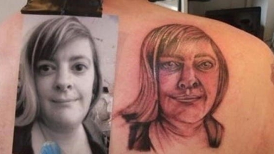 Illustration : "Top 37 portrait tattoos that were total fails"