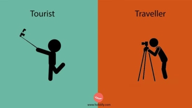 Illustration : 10 illustrations that show the biggest differences between travellers and tourists