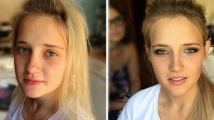 Illustration : "23 photos that show that makeup can offer some unbelievable changes"