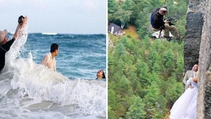 Illustration : "30 completely crazy wedding photographers! Which ones are the funniest?"