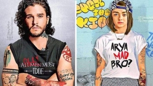 Illustration : "10 drawings of “Game of Thrones” characters imagined with tattoos! Which ones are the best?"