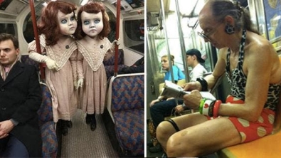 Illustration : 23 totally crazy photos taken in the subway!