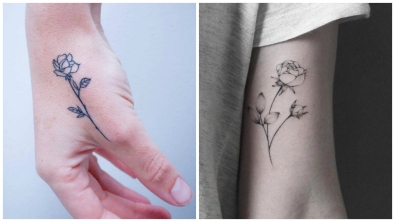 Illustration : 14 beautiful rose tattoos that are easy to create