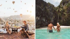 Illustration : "This couple earns up to $9,000 per photo on Instagram while traveling, and this is how they do it!"