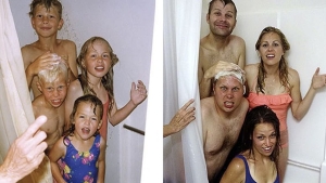 Illustration : "30 brothers and sisters who reproduced their childhood photos"