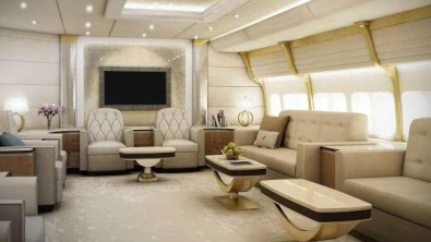 Illustration : "Here’s what the most expensive private jets in the world look like on the inside! Which ones are the most unbelievable?"