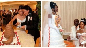 Illustration : "The 20 most horrific wedding cakes ever! Pastry chefs, are you jealous?"