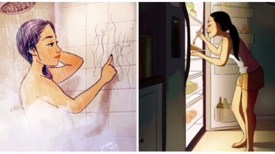 Illustration : 17 illustrations that sum up the joys of living alone