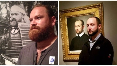 Illustration : 20 museum visitors who stumbled upon their doppelganger