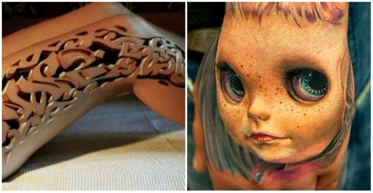 15 awesome 3D tattoos that are more real than life itself