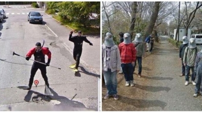 Illustration : 18 cool images spotted on Google Street View