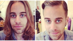 Illustration : "21 before and after photos of haircuts that produced a total transformation"