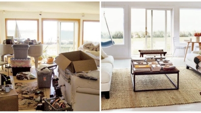 Illustration : "24 satisfying before and after spring clean photos"