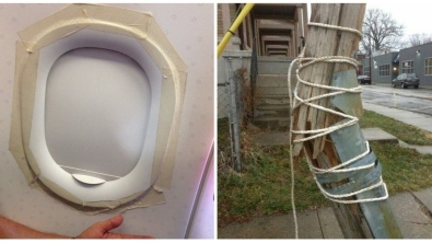 Illustration : "28 frighteningly bad repair jobs"