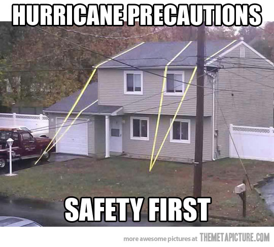 11 people who used humor to help them deal with a hurricane